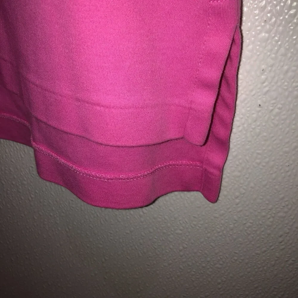 Polo Ralph Lauren Mens Size Large Pink Cotton Short Sleeve Polo Shirt L
